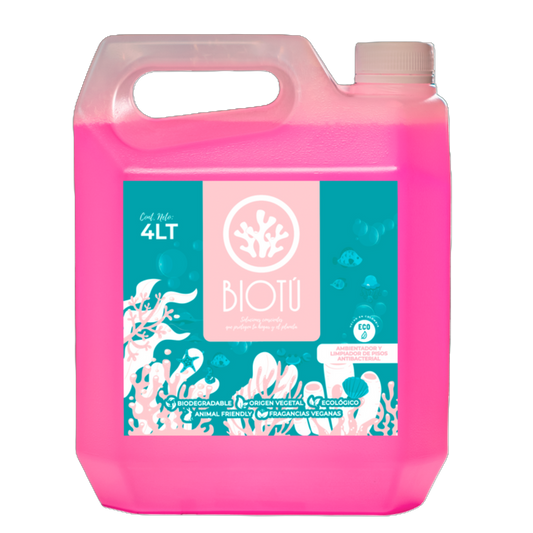 Ambientador y Limpiapisos Antibacterial Biotú