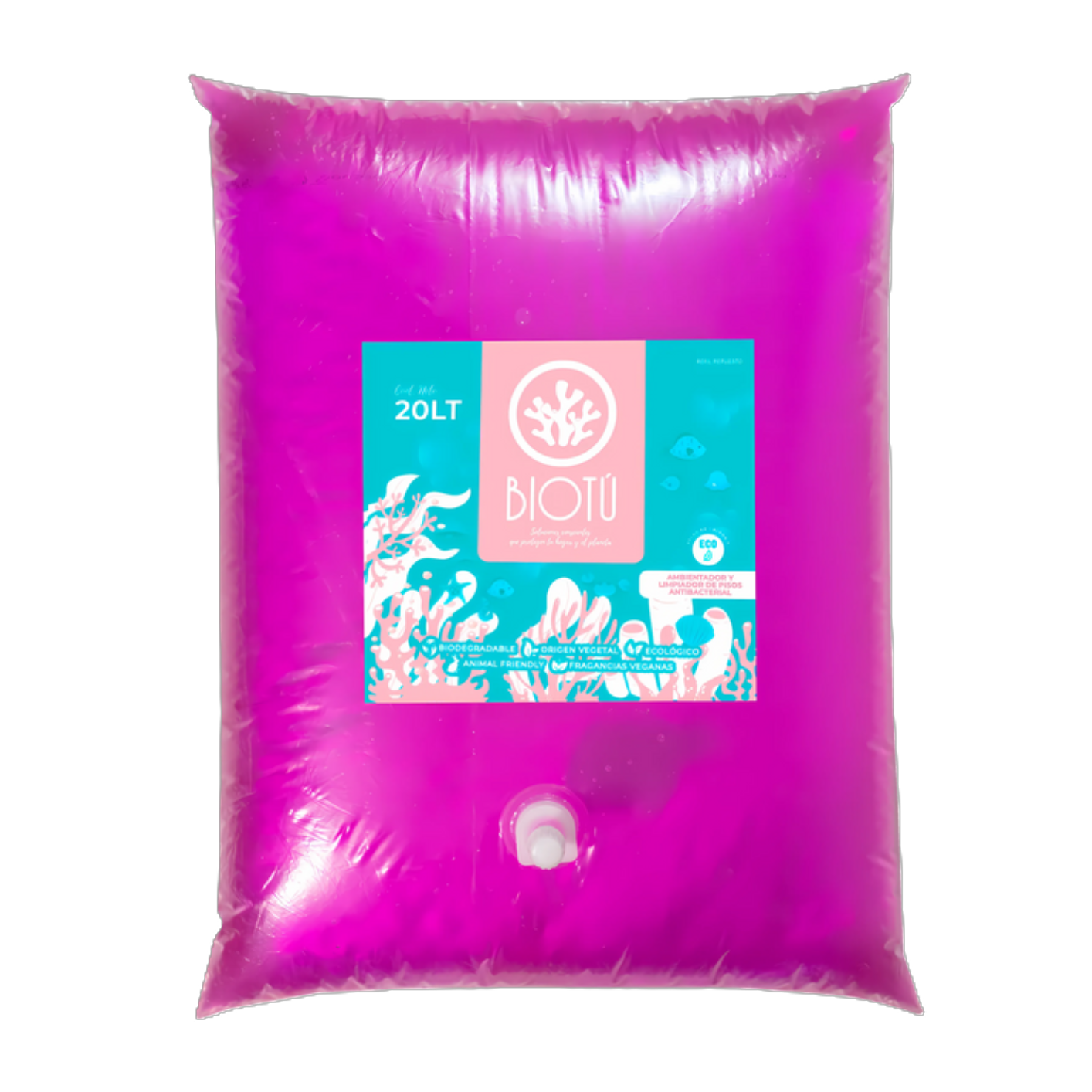Ambientador y Limpiapisos Antibacterial Biotú