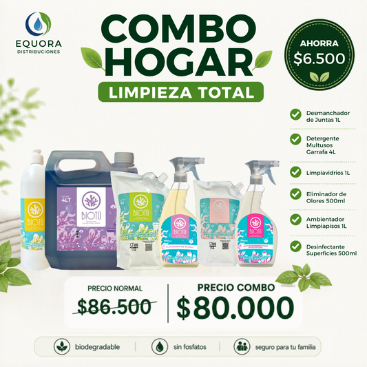 Combo Hogar Limpieza Total.