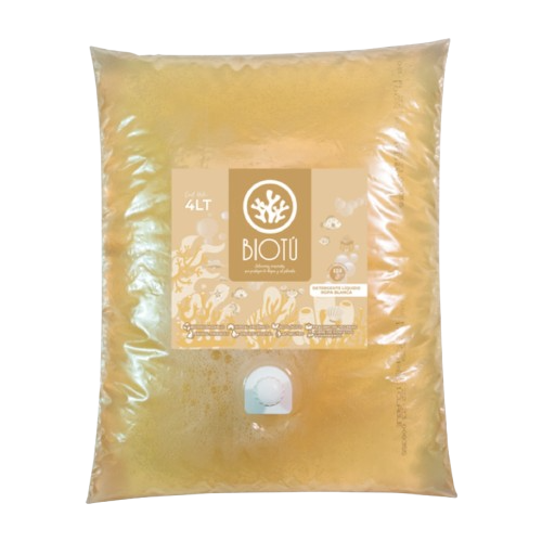 Detergente Liquido Ropa Blanca Biotú