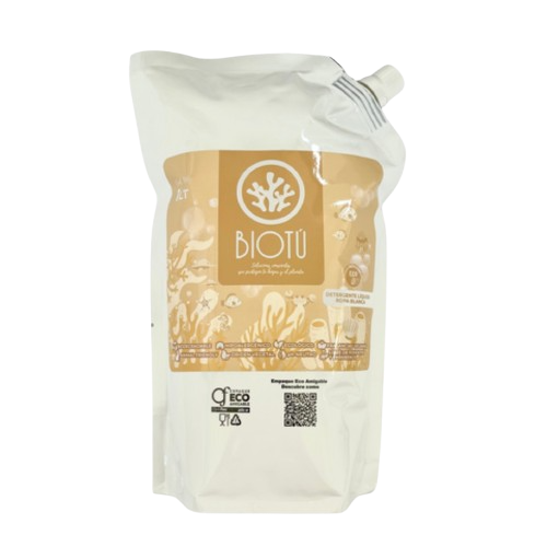 Detergente Liquido Ropa Blanca Biotú
