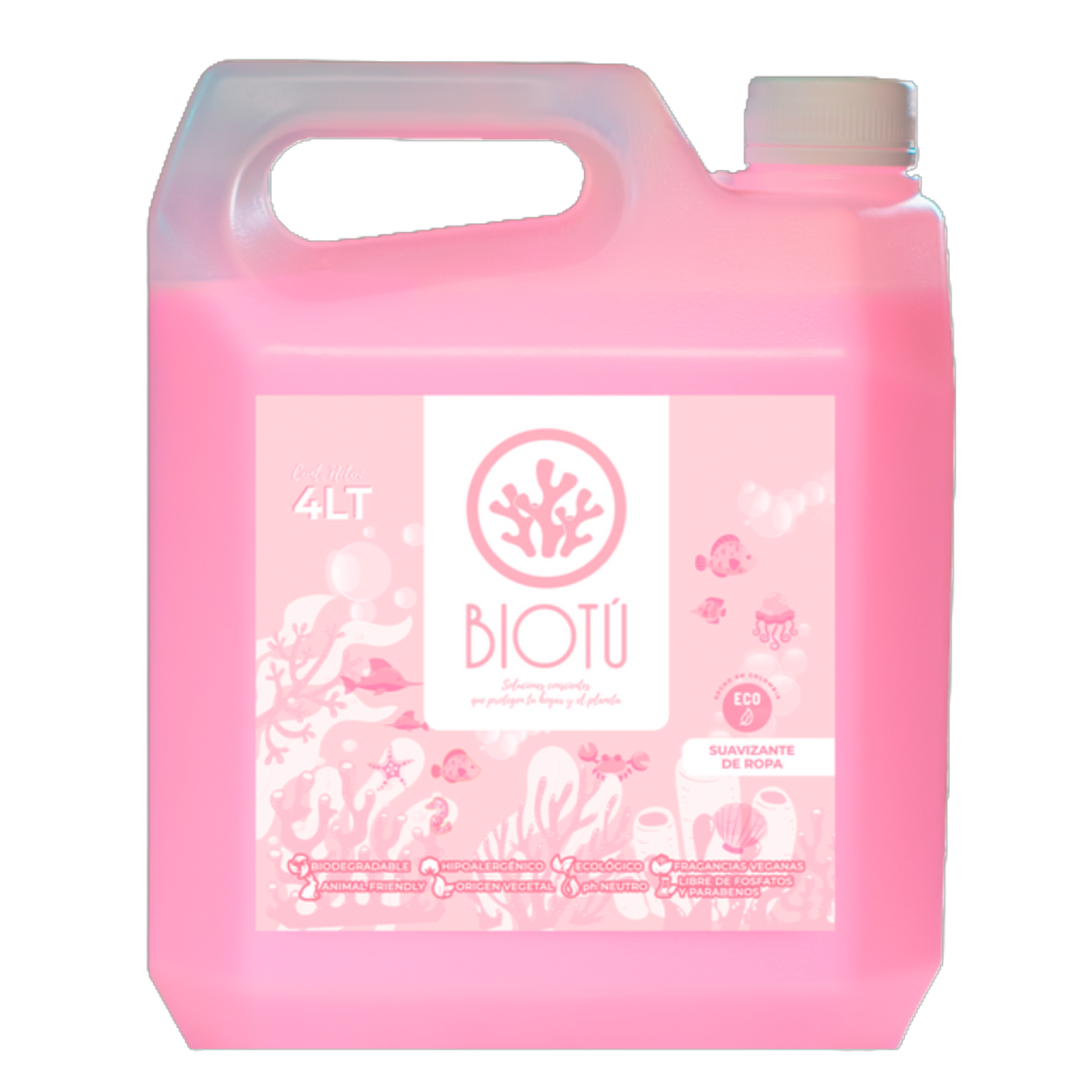 Suavizante Ropa Liquido Biotú
